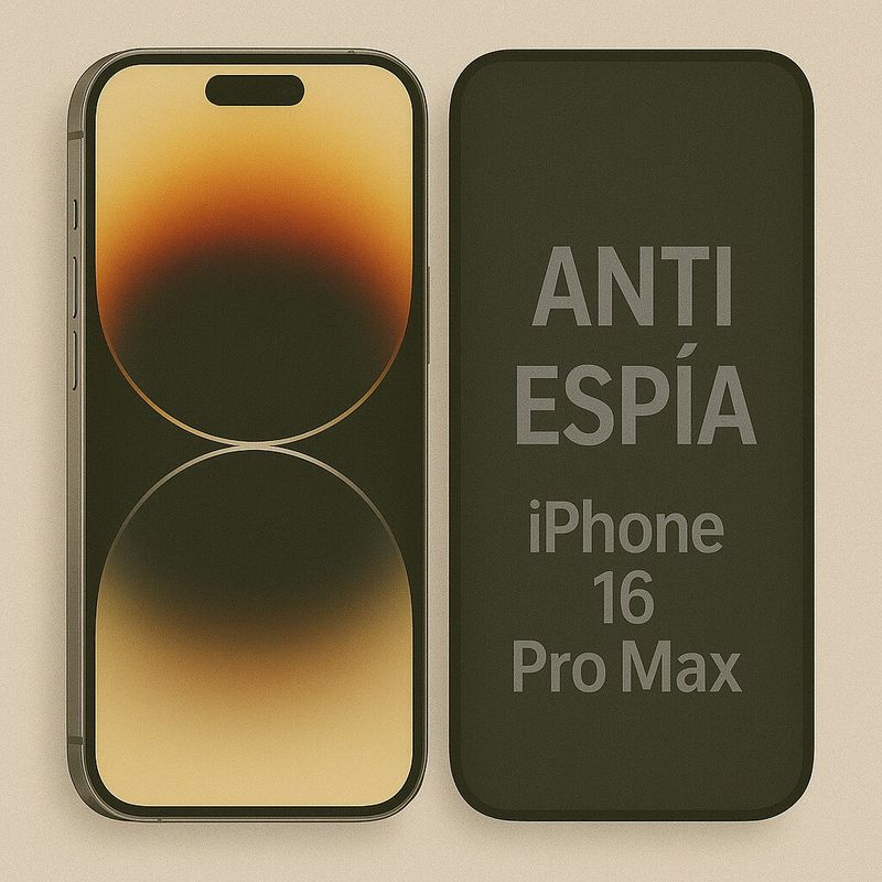GENERICO - Vidrio Protector de Pantalla Premium Antiespia para Iphone 16 PRO MAX