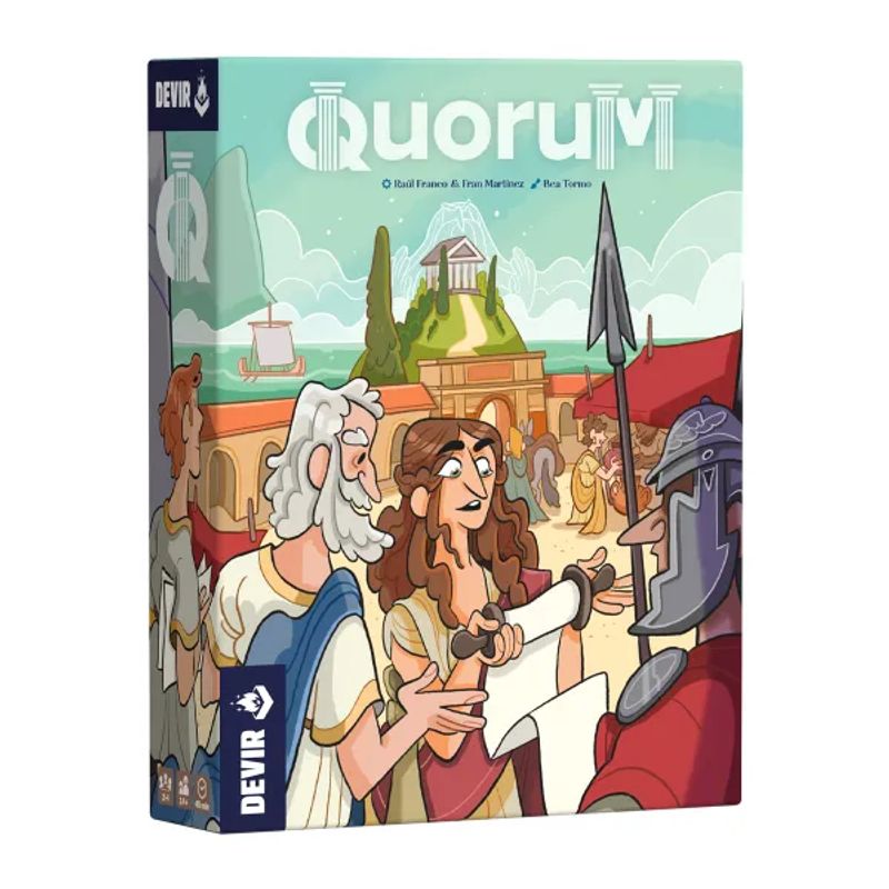 DEVIR - Juego De Mesa Estrategia Quorum Devir Para Adultos