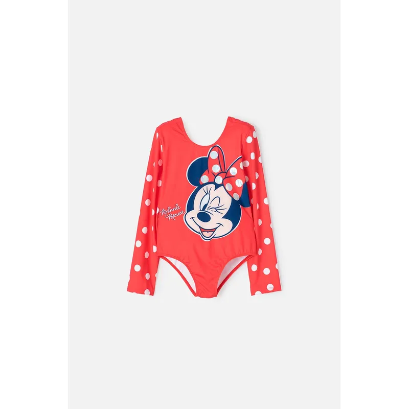 DISNEY - Vestido de baño Minnie Mouse niña