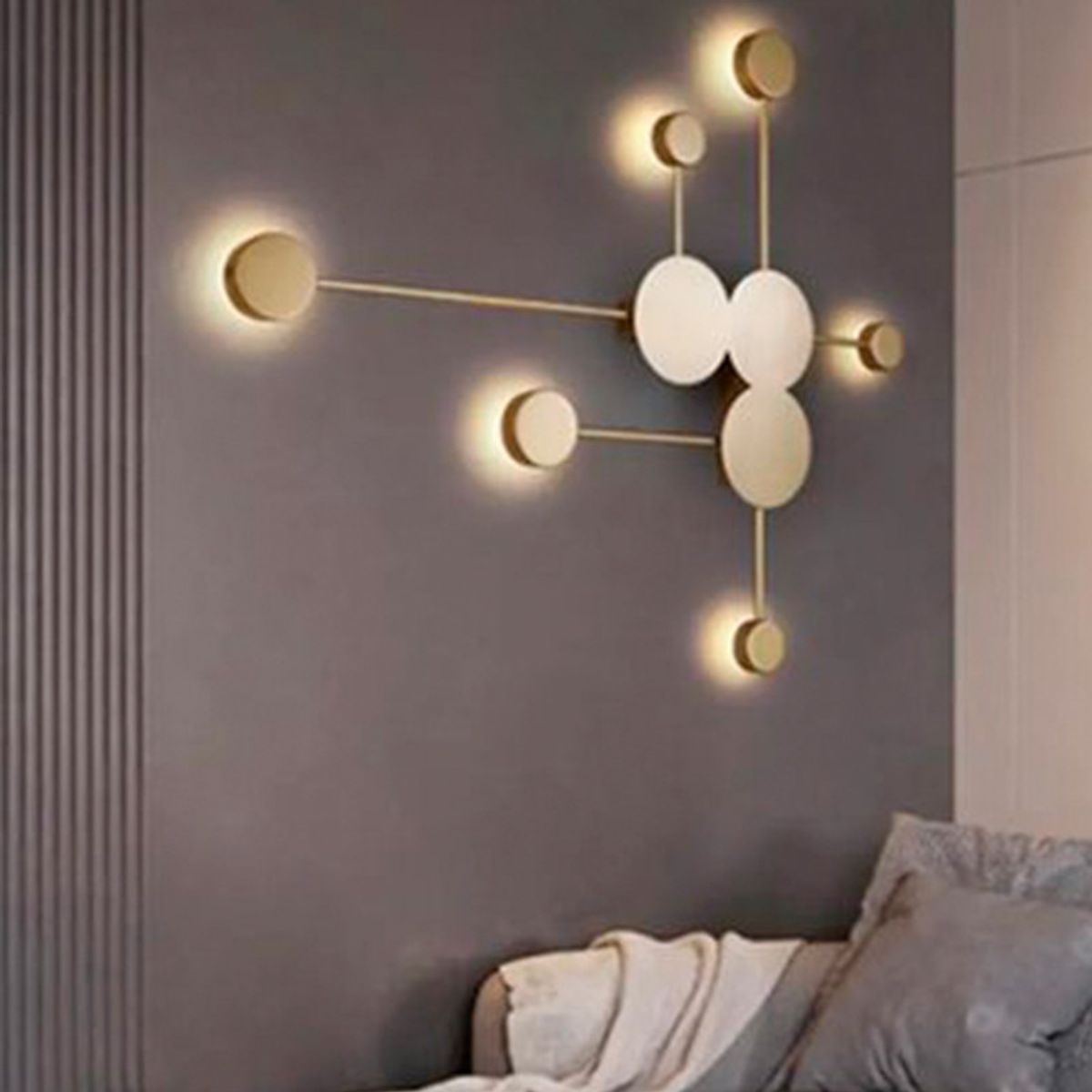 LIENXO - LAMPARA LED DE TECHO BURGOS GOLD LIENXO