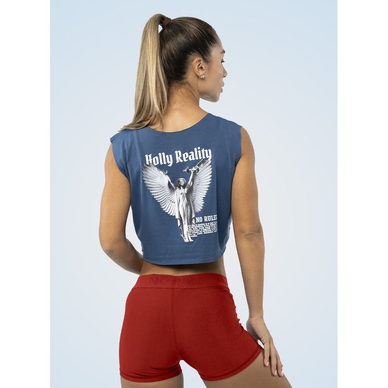 NO RULES - CAMISETA SIN MANGAS DEPORTIVO HOLLY REALITY.