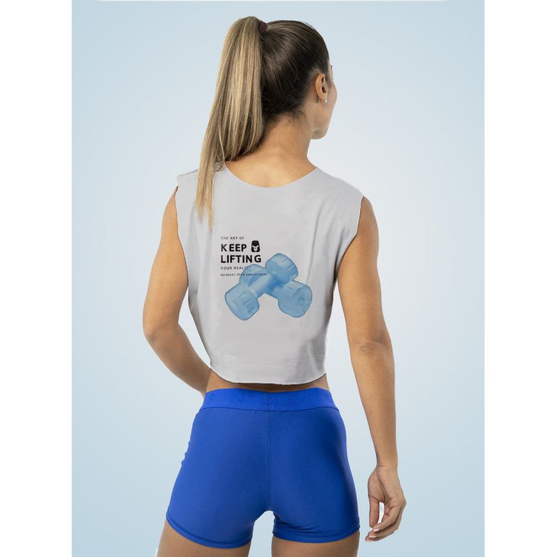 NO RULES - CAMISETA SIN MANGAS DEPORTIVO KEEP LIFTING.