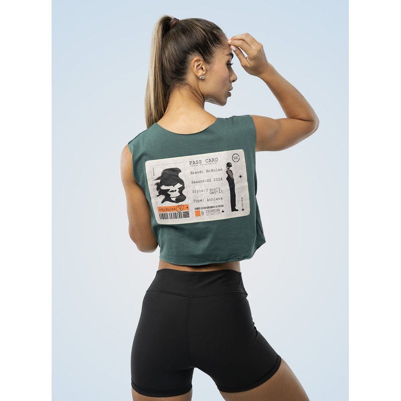 NO RULES - CAMISETA SIN MANGAS DEPORTIVO PASS CARD.
