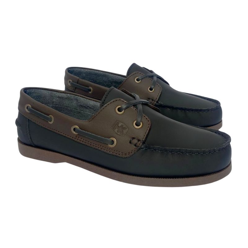 GENERICO - Mocasín Náutico para Hombre Apaches calzado en cuero