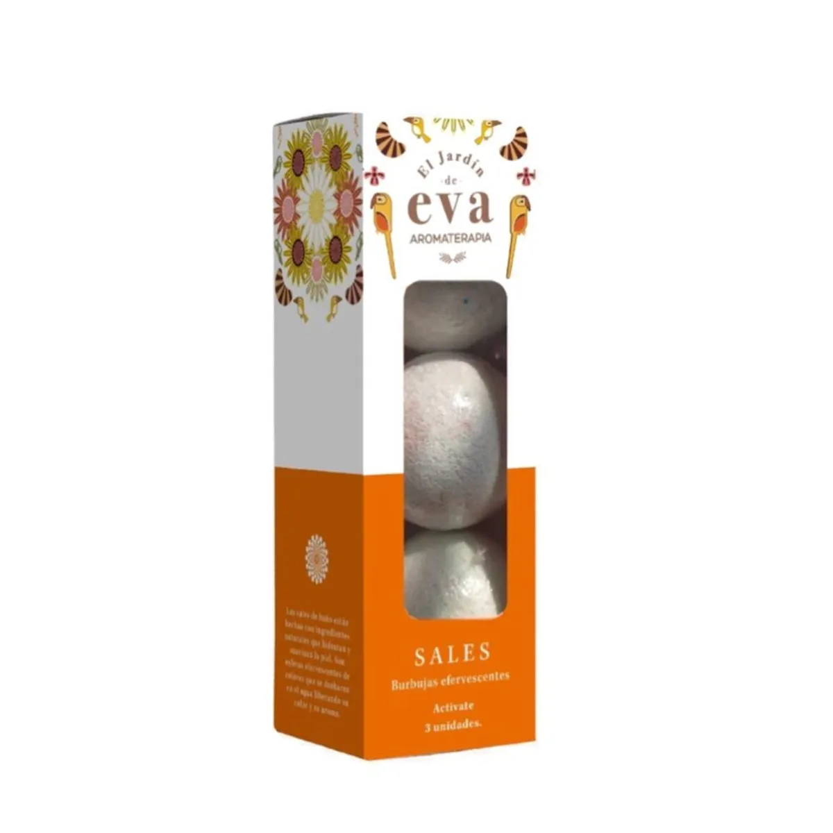 EL JARDIN DE EVA - Sales Efervescentes Activate x 3 unds de 40 gr. (120 gr ) , El Jardín de Eva
