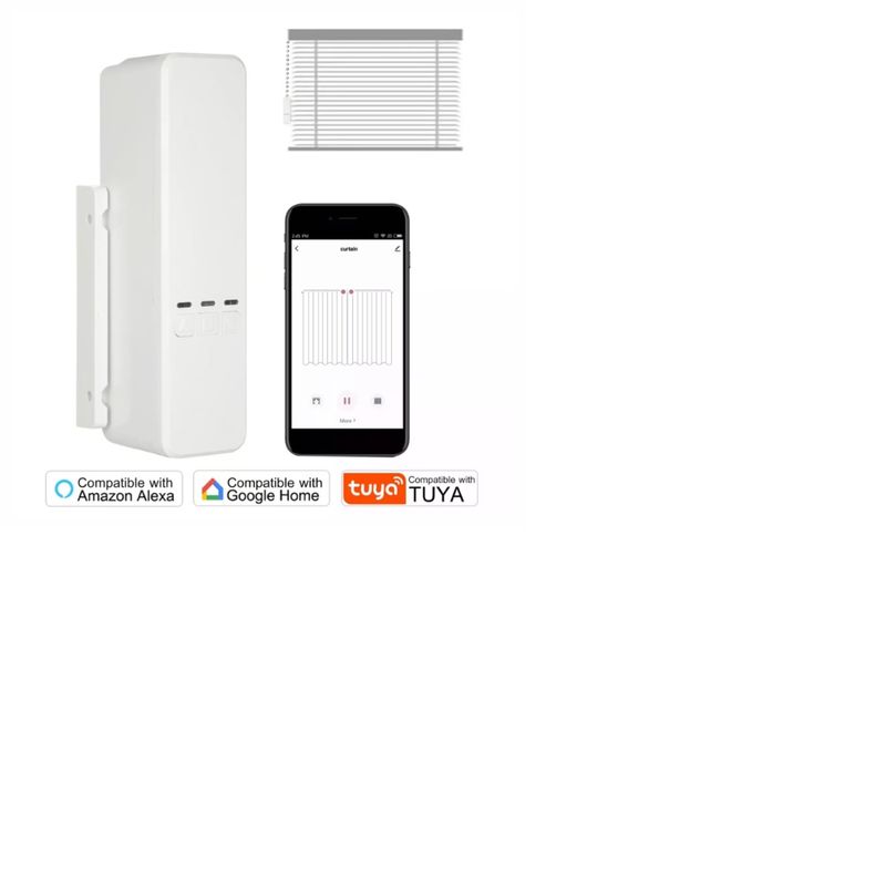 GENERICO - MOTOR INTELIGENTE WIFI PARA CORTINAS APP TUYA