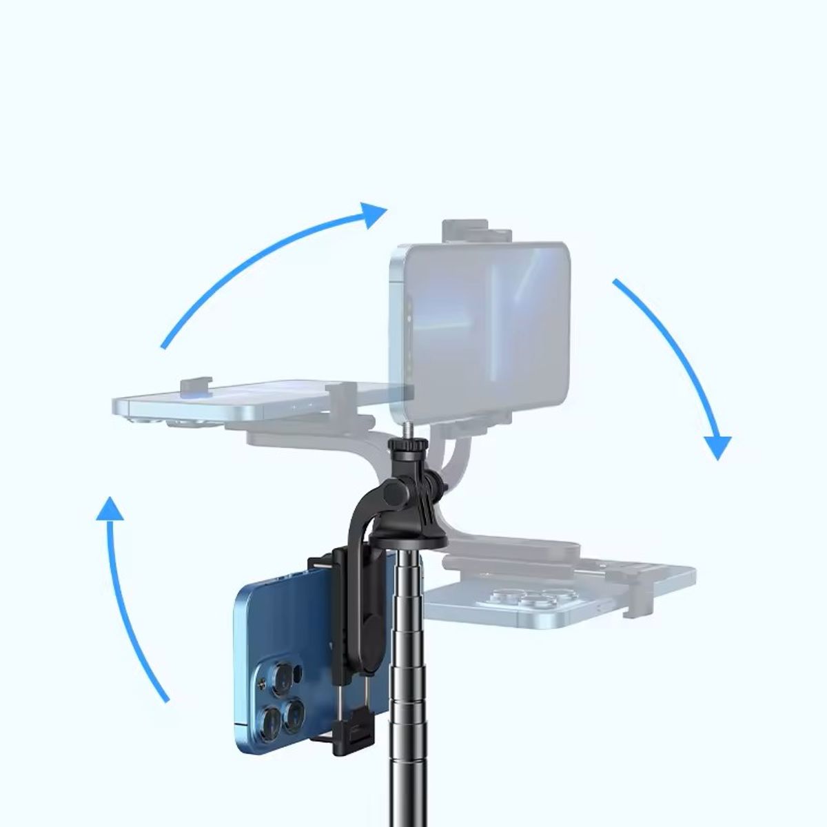 GENERICO - Trípode De 160 Cm Teléfono Celular Portátil Selfie Stick