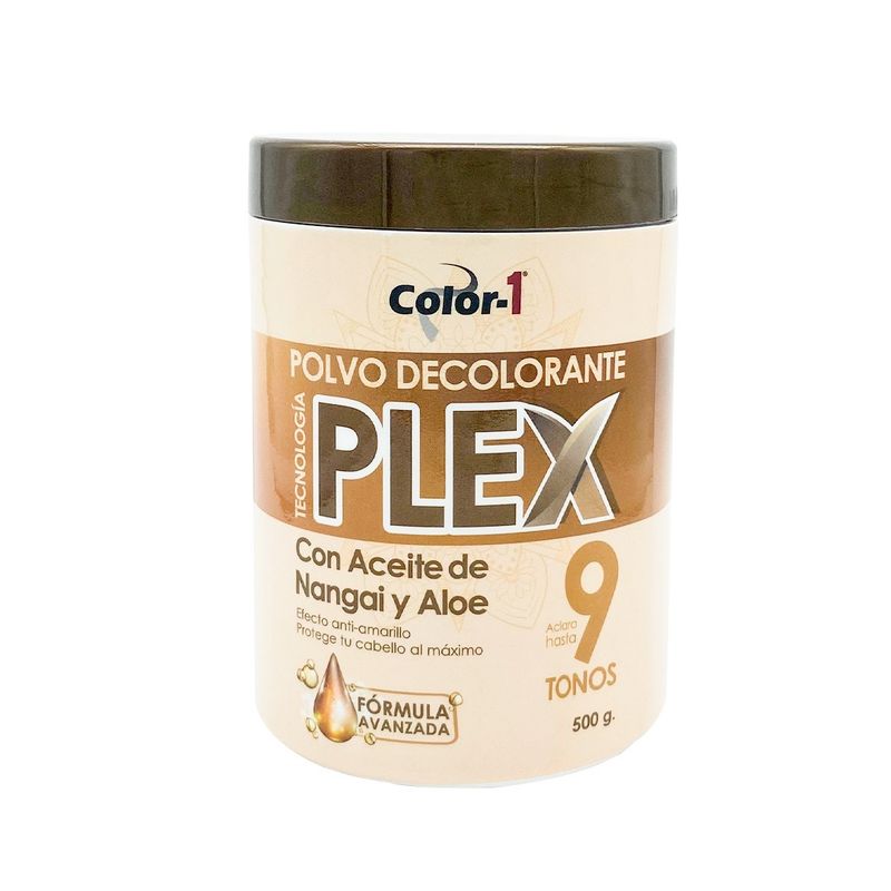 COLOR 1 - Polvo Decolorante Plex 9 tonos x 500 gr.