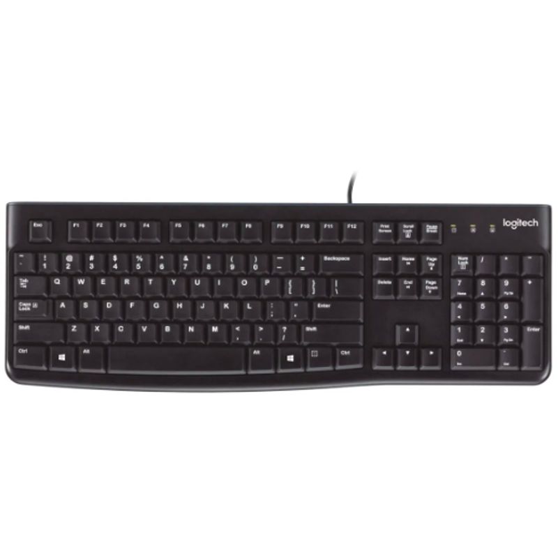 LOGITECH - TECLADO LOGITECH K120 ALAMBRICO USB NEGRO