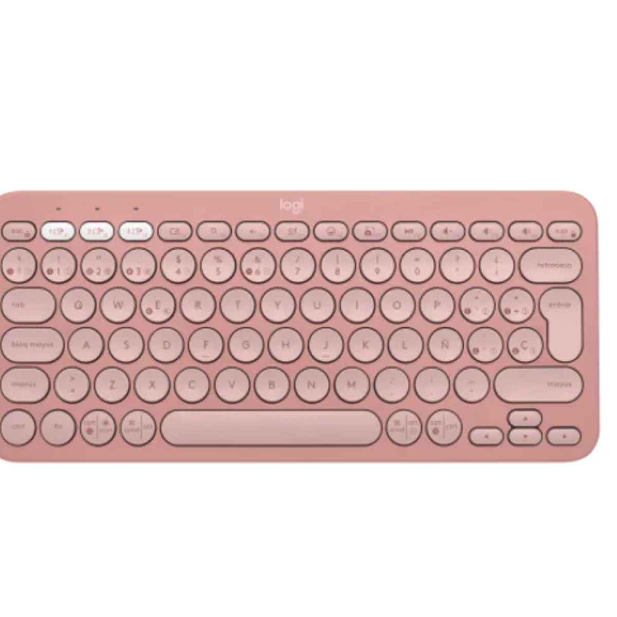 LOGITECH - TECLADO LOGITECH  KEYS 2 K380S ROSA