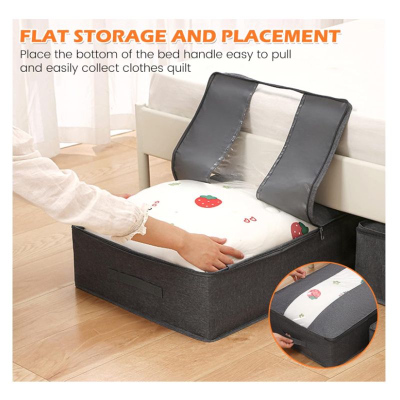 GENERICO - Amj Cesta De Almacenamiento Plegable Para Debajo De La Cama OMC-704