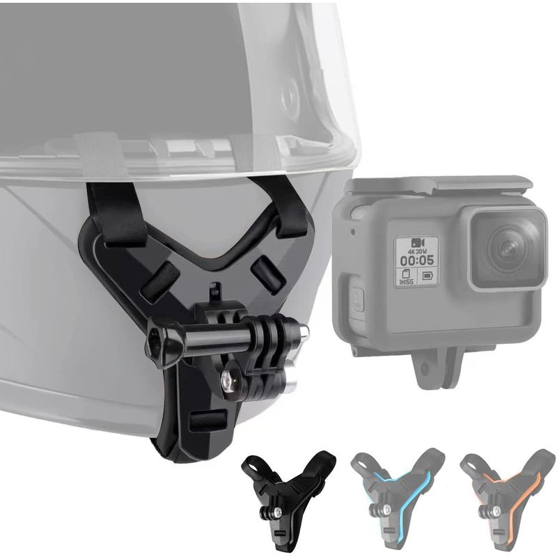 GENERICO - Base Soporte Montura Arnes Para Casco Camara Gopro Moto