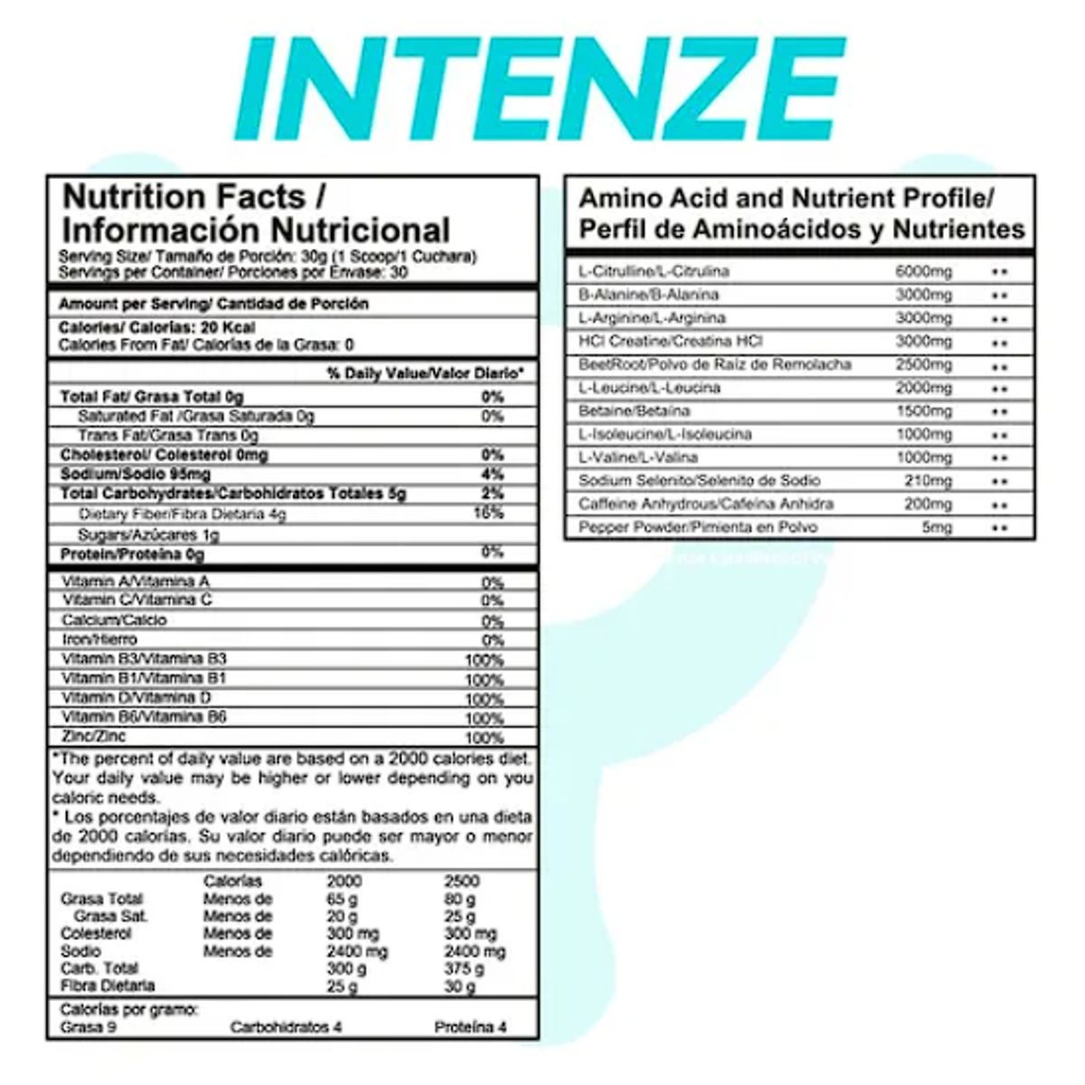 PROSCIENCE - PROSCIENCE INTENZE PRE ENTRENO WATERMELON