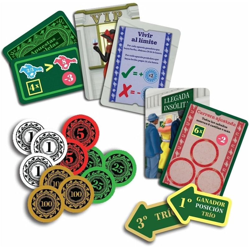 DEVIR - Juego De Mesa Un Día En Las Carreras Devir Para Adultos