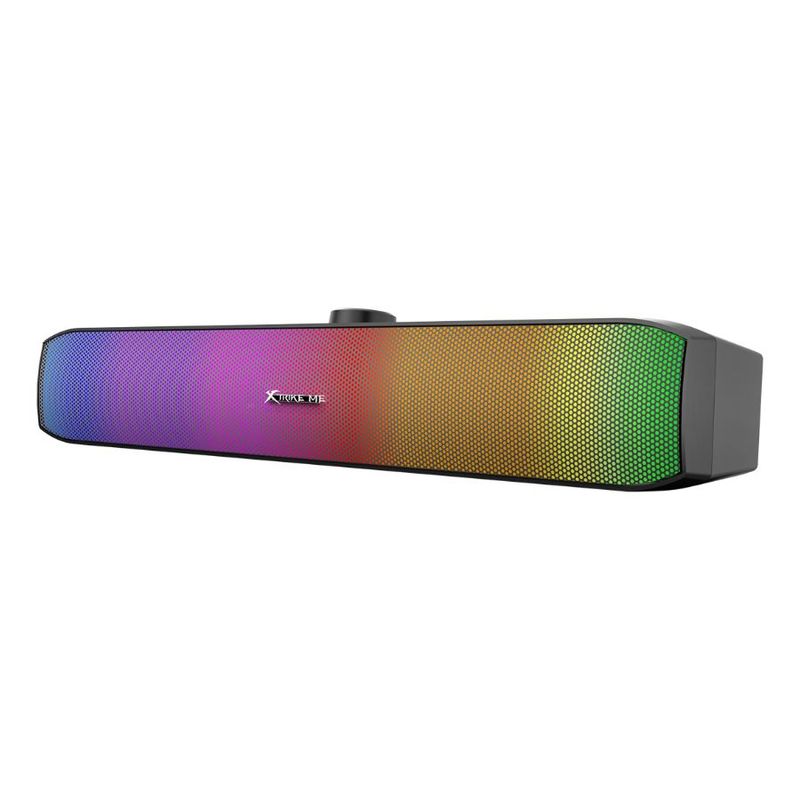 XTRIKE ME - Barra de Sonido Parlante Estereo Luz LED USB 2.0 Xtrike Me SK-605