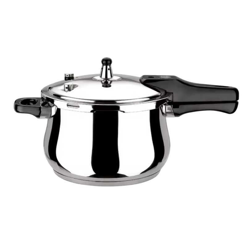 GENERICO - OLLA A PRESION ACERO INOXIDABLE 5 LITROS SWISSHOME
