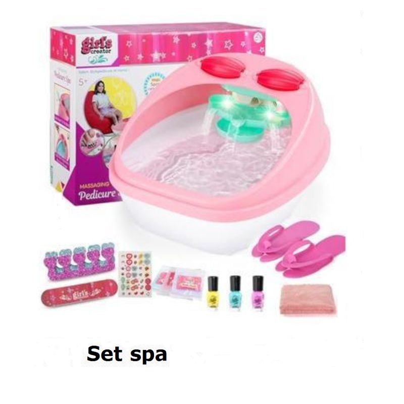GENERICO - SET DE SPA  JUGUETE PARA NIÑAS +5 AÑOS