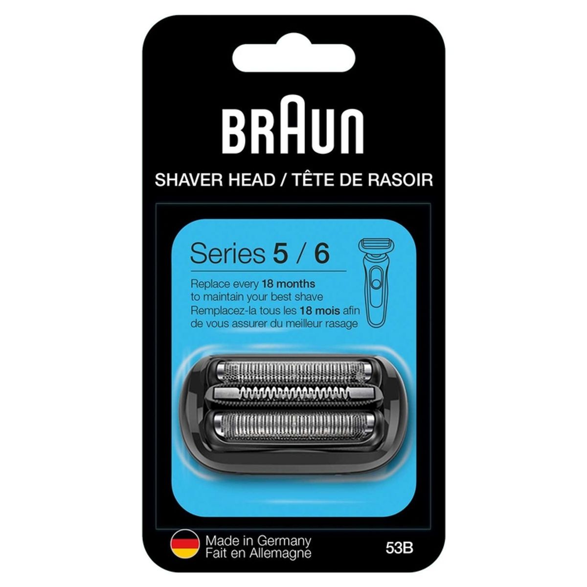 BRAUN - Repuesto De Afeitadora Eléctrica Braun Series 5 Y 6