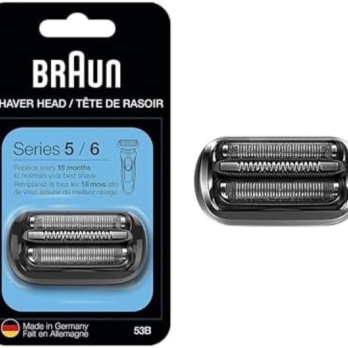 BRAUN - Repuesto De Afeitadora Eléctrica Braun Series 5 Y 6