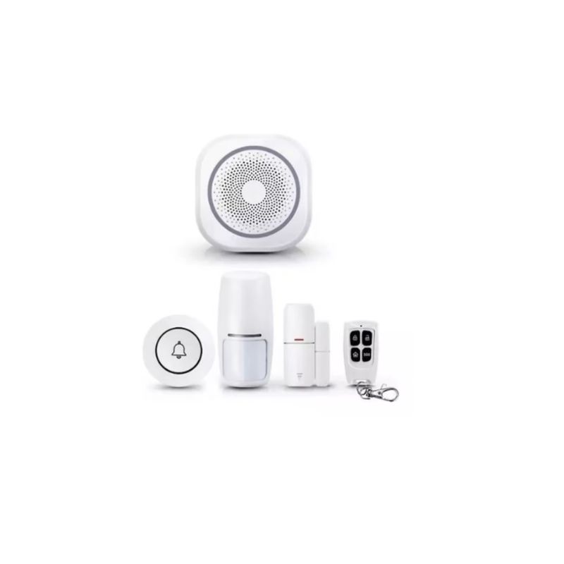 GENERICO - KIT DE ALARMA WIFI SENCILLA