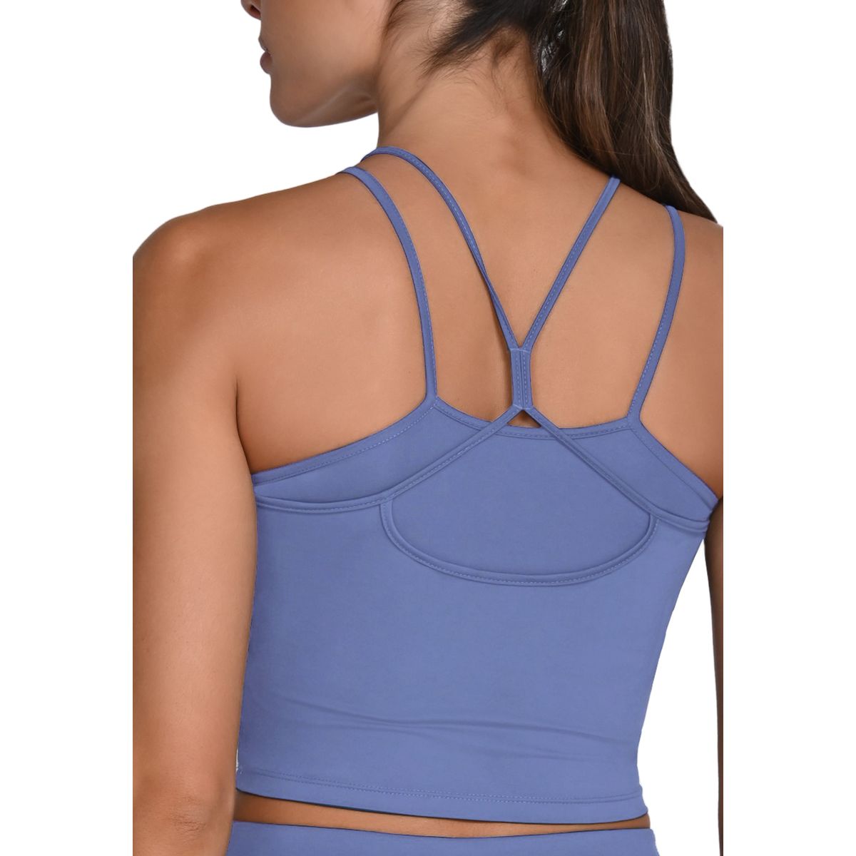 BELIFE - Camiseta Sisa Top Interno Azul en Poliéster Para Mujer