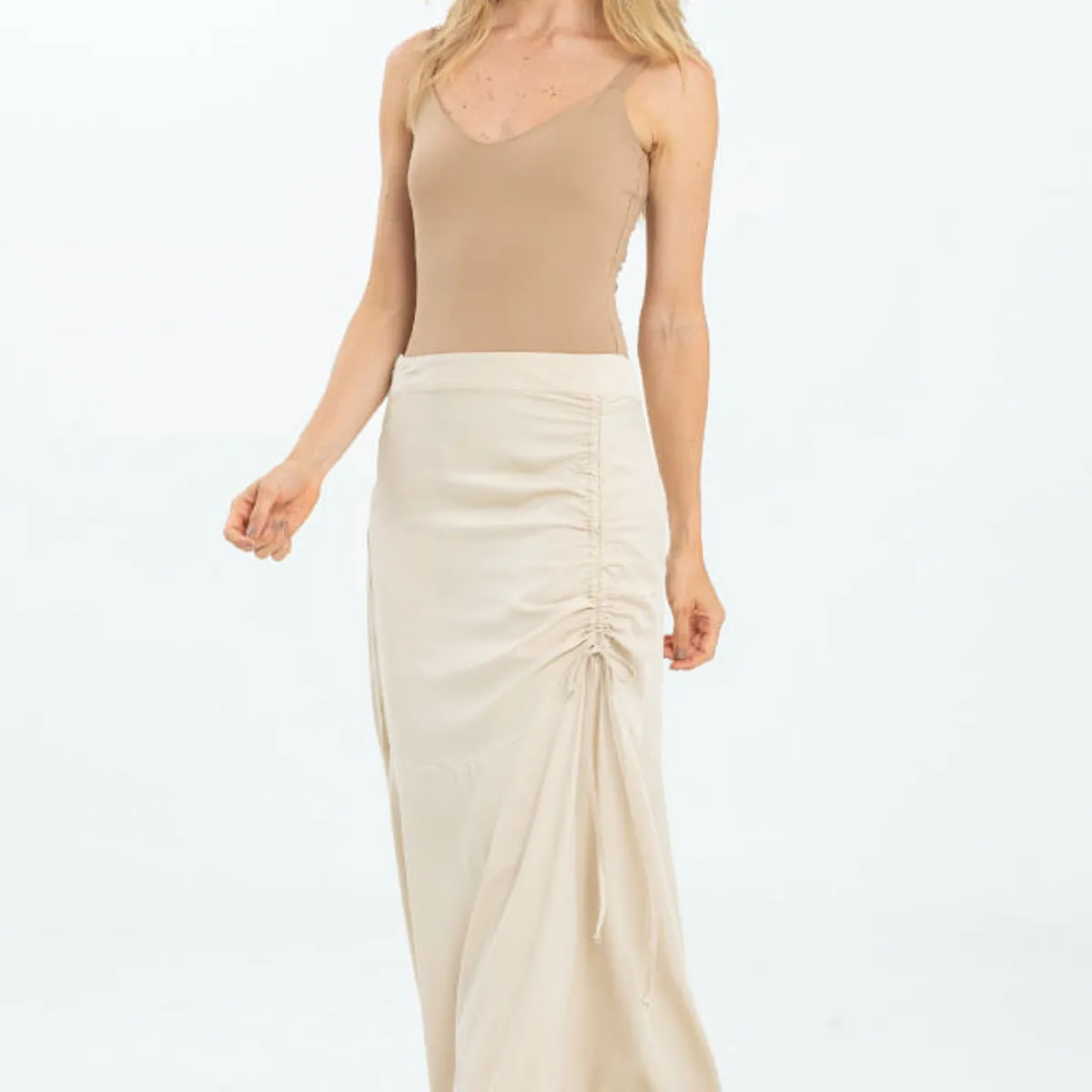 RAGGED - Falda hyacinth Beige claro Ragged