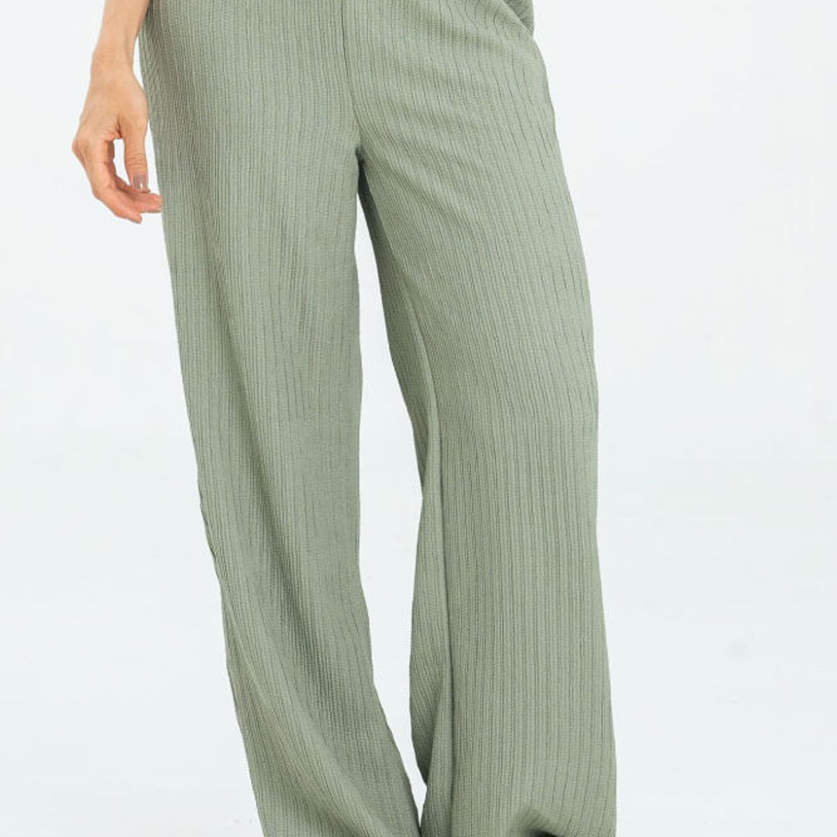 RAGGED - Pantalon rushk Verde salvia Ragged.