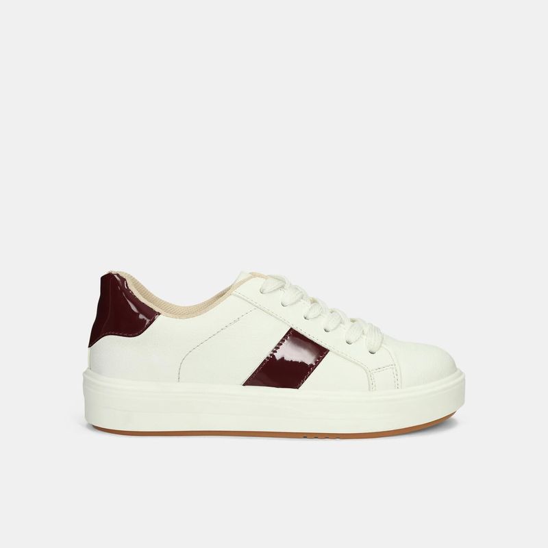 BATA - Tenis Para Mujer Bata Blanco Kande