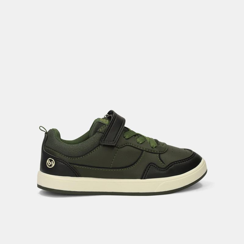 BUBBLE GUMMERS - Tenis Junior Para Niño Bubblegummers Verde Oscuro Tadeo 30-33
