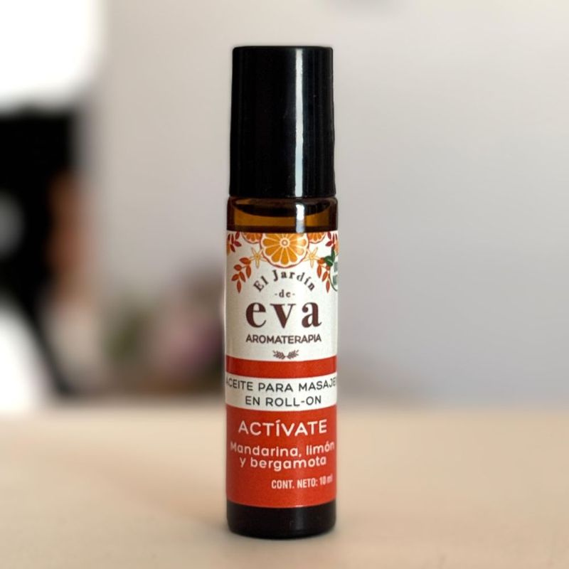NATURESSE - Aceite esencial difusor en roll on actívate x 10 ml