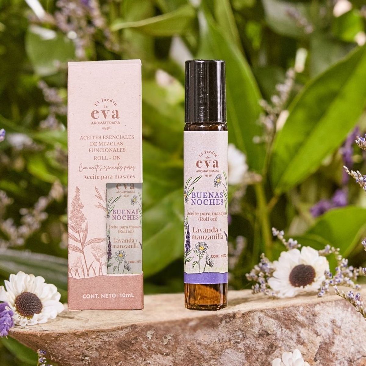 NATURESSE - Aceite esencial en roll-on Buenas Noches  x 10 ml, El Jardín de Eva