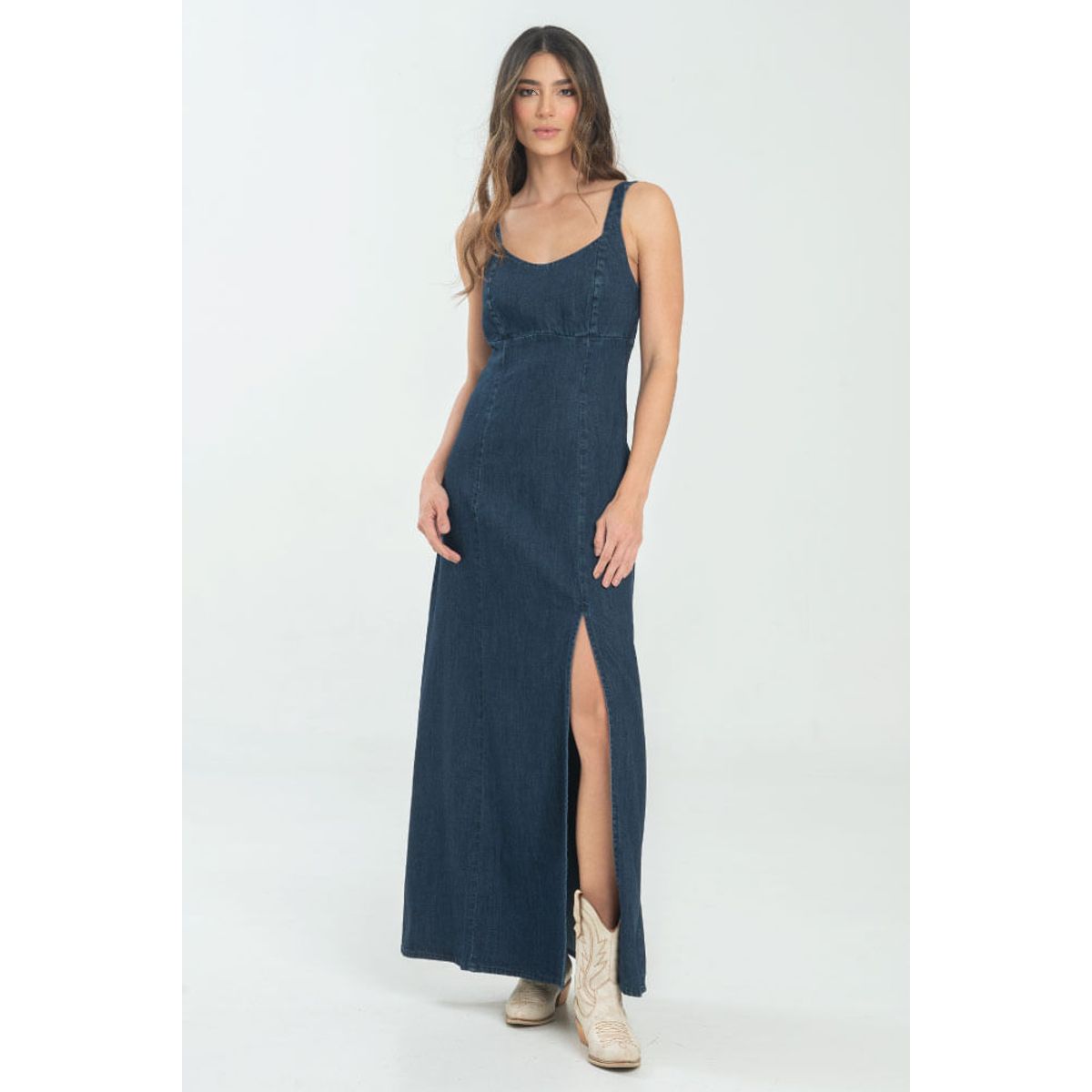 RAGGED - Vestido alaska denim Azul oscuro Ragged