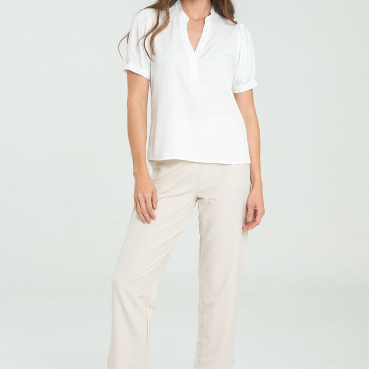 RAGGED - Blusa zafiro Blanco crudo Ragged.