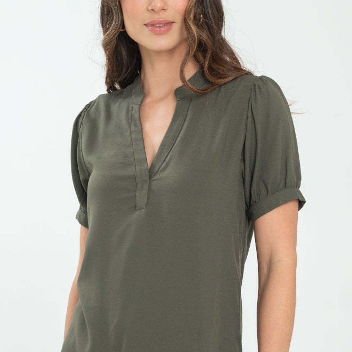 RAGGED - Blusa zafiro Verde militar Ragged.