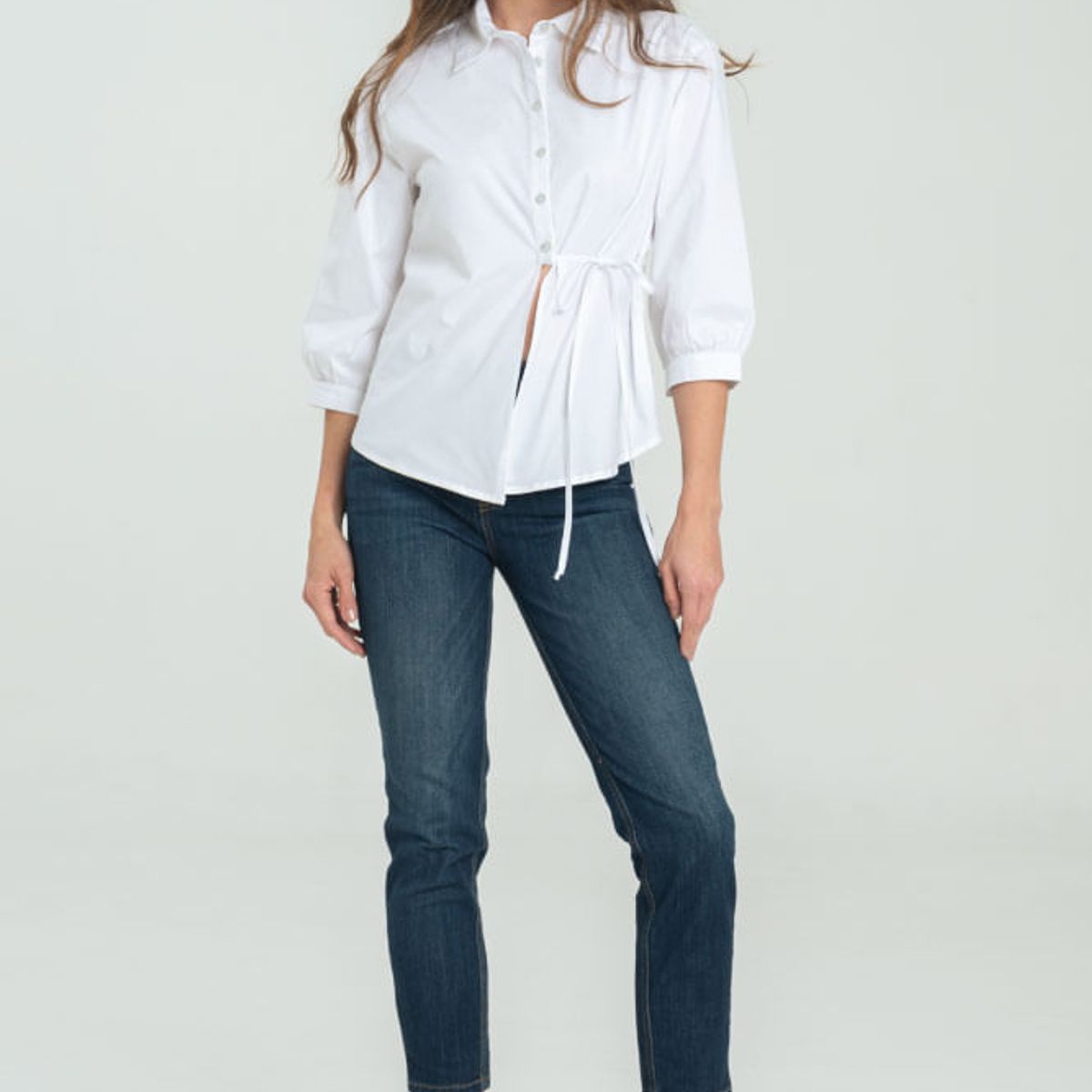 RAGGED - Camisa twofer Blanco Ragged,