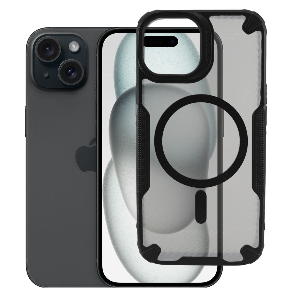 GENERICO - Funda Estuche Case Hybrido Magsafe Compatible Con iPhone 13 - 14 - 15