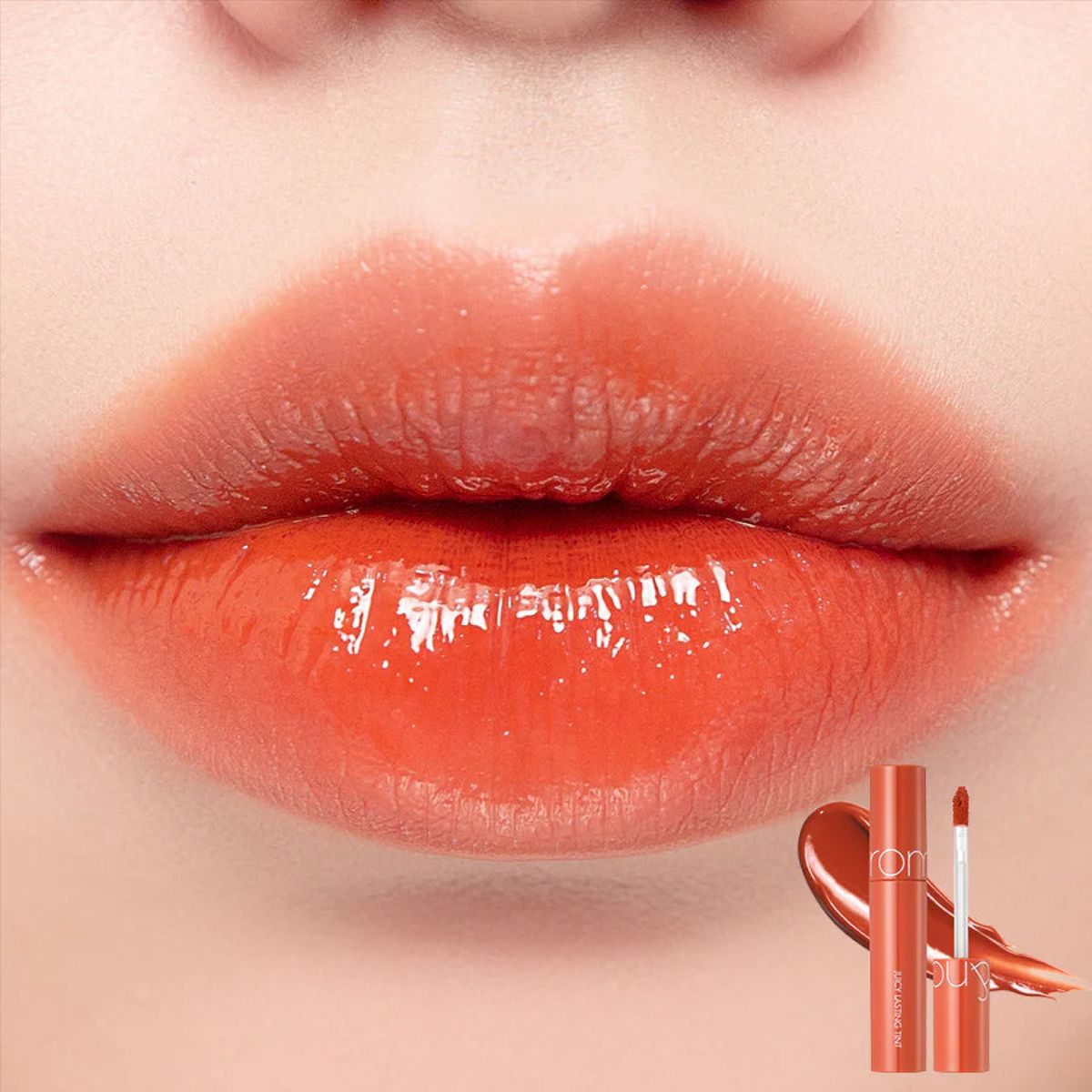ROM&ND - Juicy Lasting Tint 08 APPLE BROWN Tinta de Labios