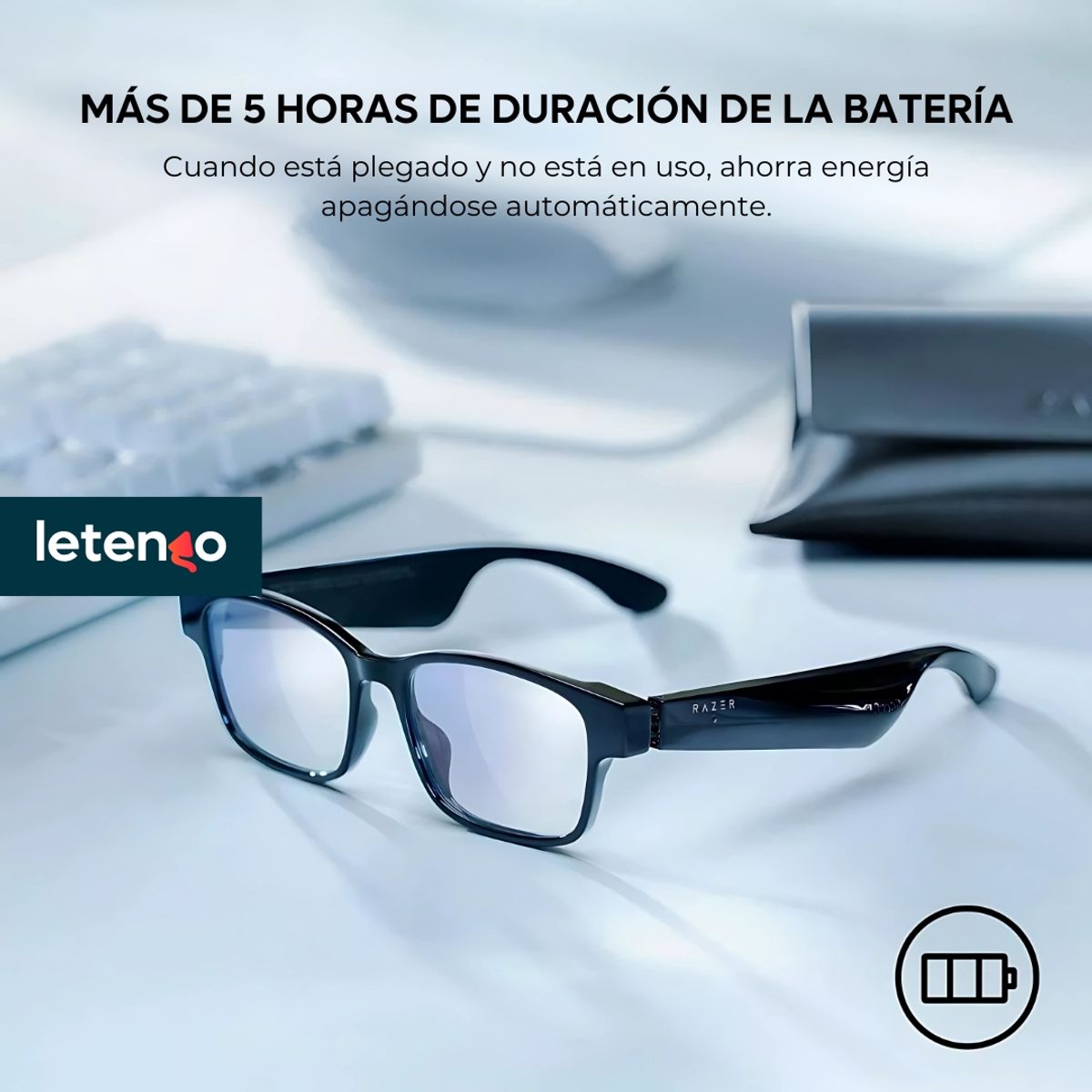 GENERICO - Gafas De Sol Inteligentes Razer Anzu Lentes Filtro Luz Azul