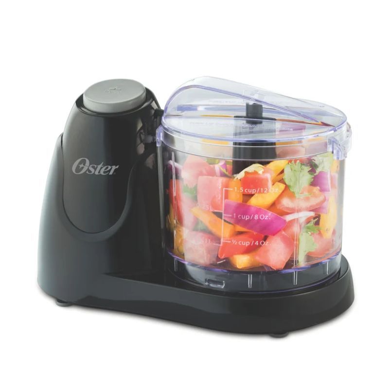 OSTER - Mini picatodo de 2 velocidades Oster®, Negro.