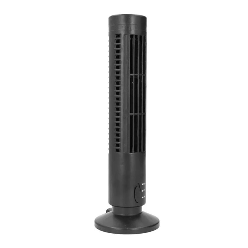 GENERICO - Mini Ventilador De Torre Escritorio USB Negro