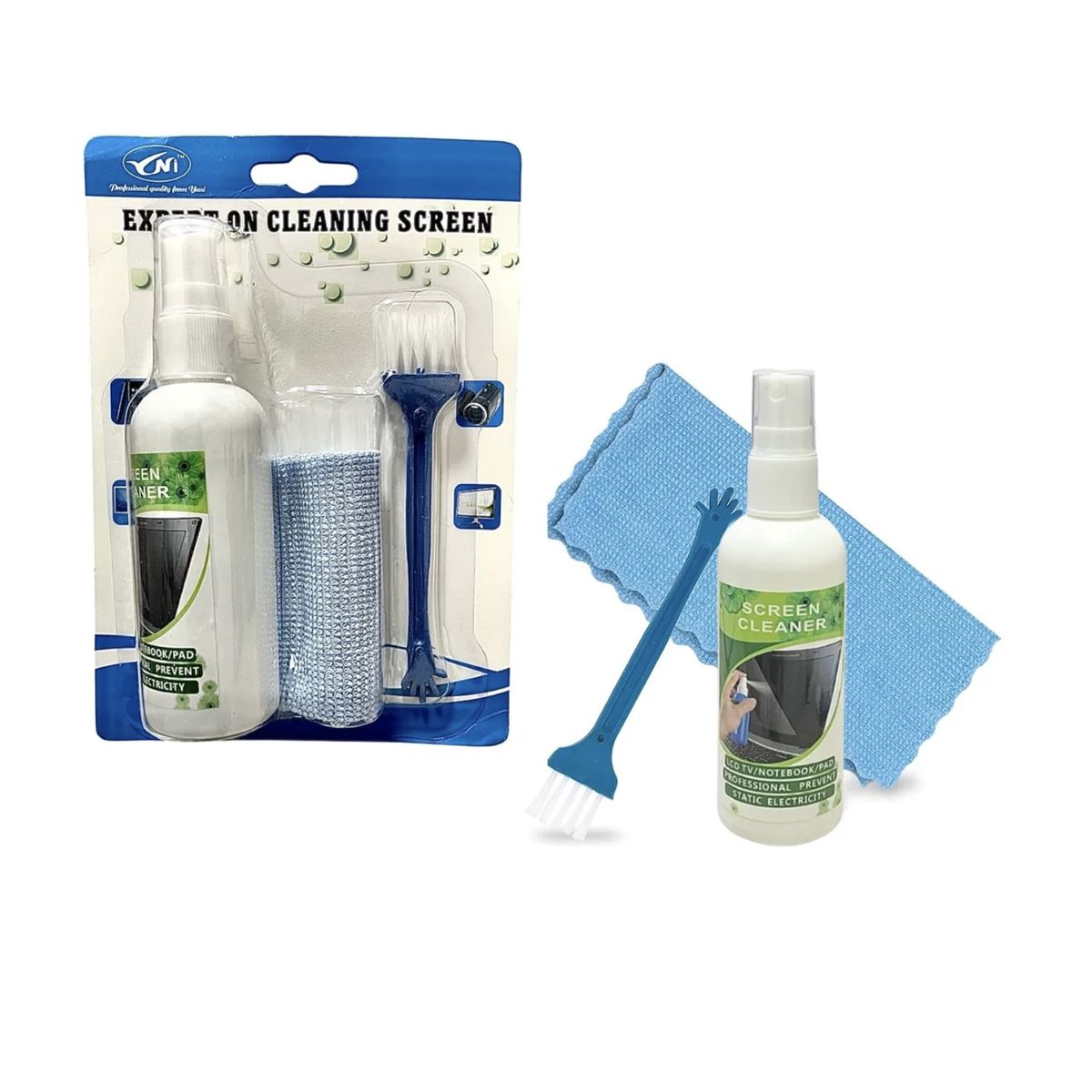 GENERICO - Kit De Limpieza 3 En 1 Para Portátil Tablet Camara Kcl-1005