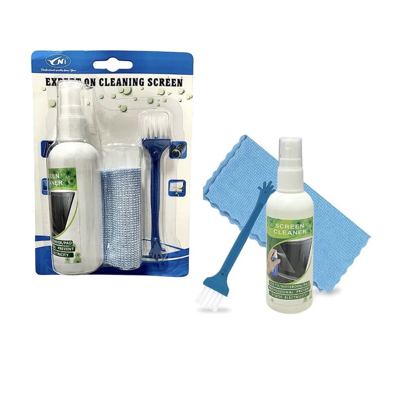 GENERICO - Kit De Limpieza 3 En 1 Para Portátil Tablet Camara Kcl-1005