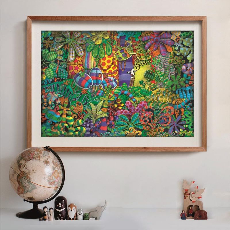 CLEMENTONI - Rompecabezas 1500 Piezas Jungla Ilustrada Mordillo