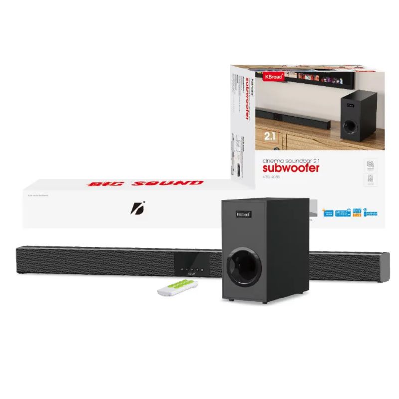 AMERICAN GENERICS - Teatro en casa - Barra de sonido + woofer