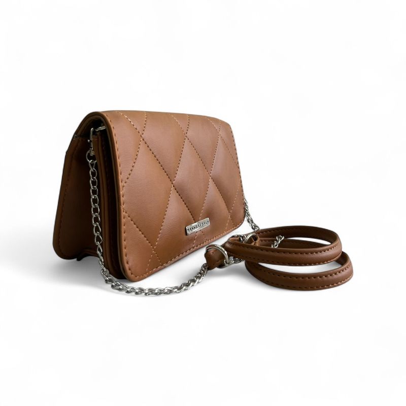 GENERICO - Cartera Sharom Mujer Tipo Crossbody con 3 Bolsillos