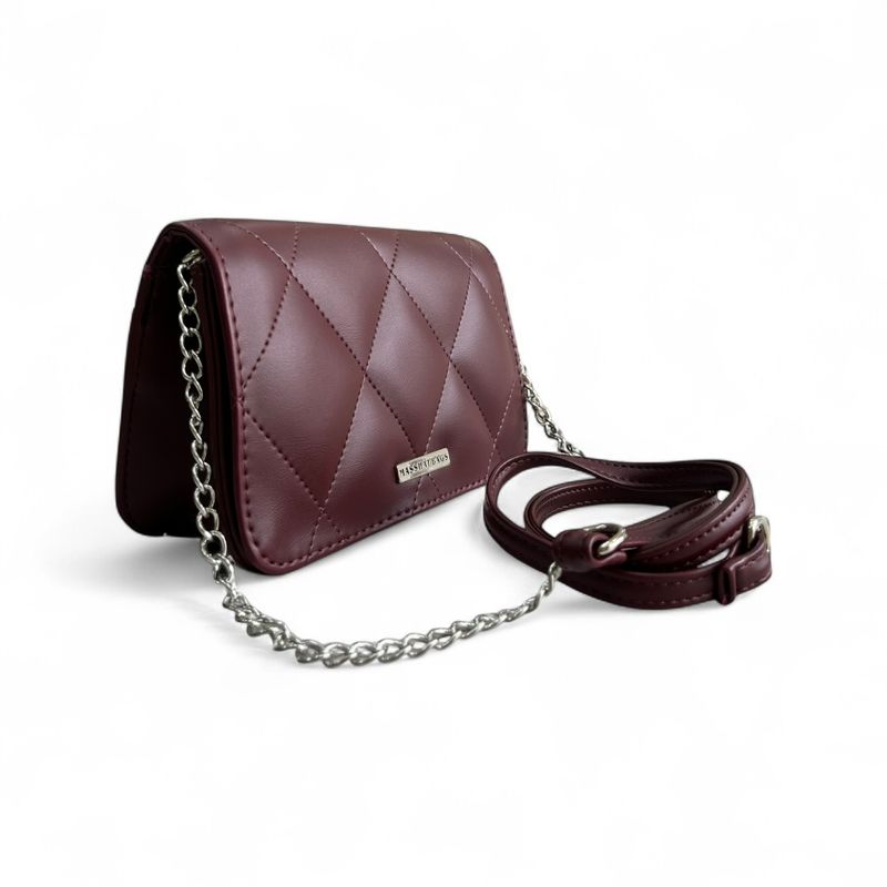 GENERICO - Cartera Sharom Mujer Tipo Crossbody con 3 Bolsillos