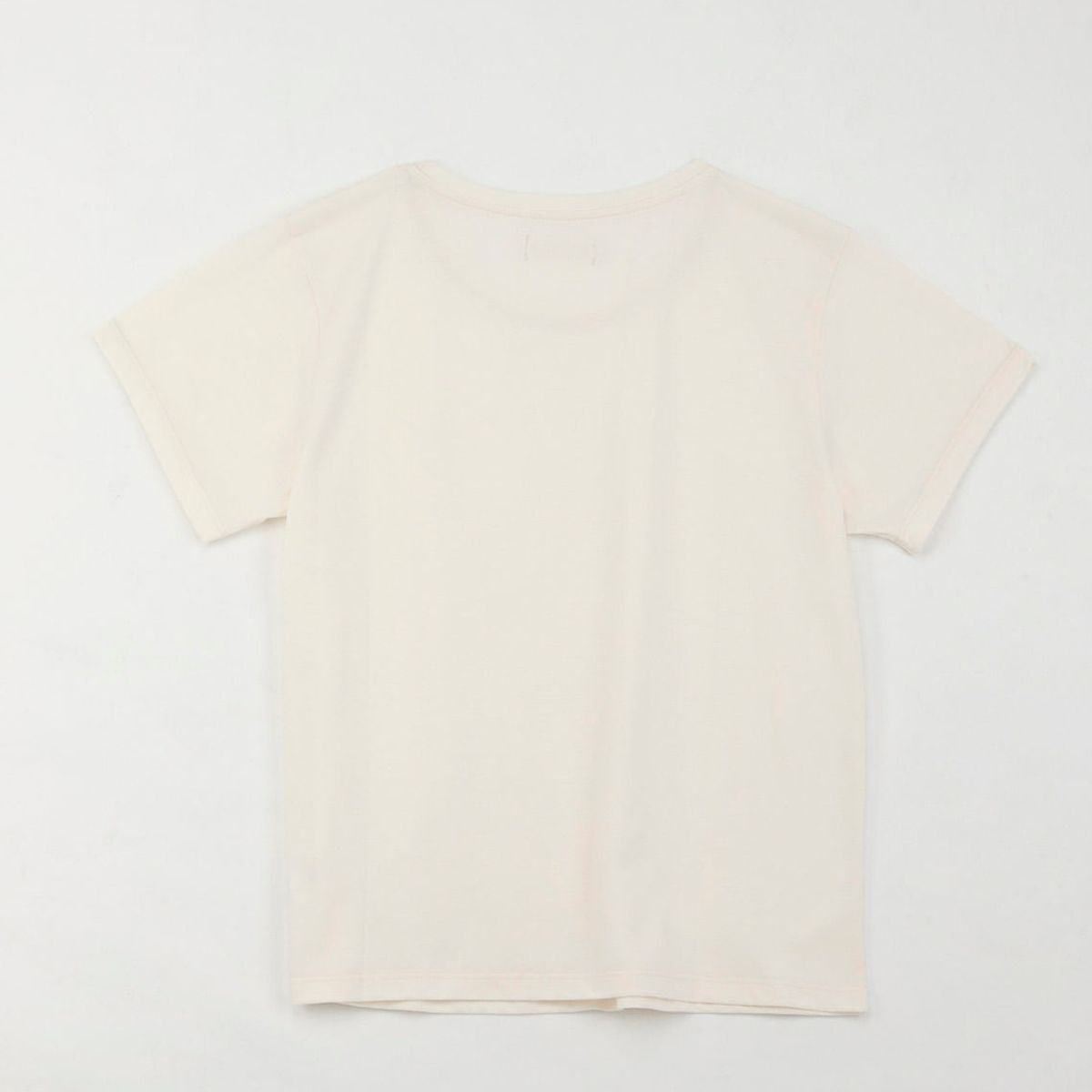 TENNIS - Camiseta básica estampada crudo para mujer