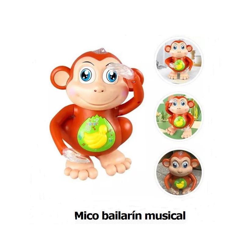 GENERICO - JUGUETE MICO BAILARIN MUSICAL NIÑOS +18 MESES