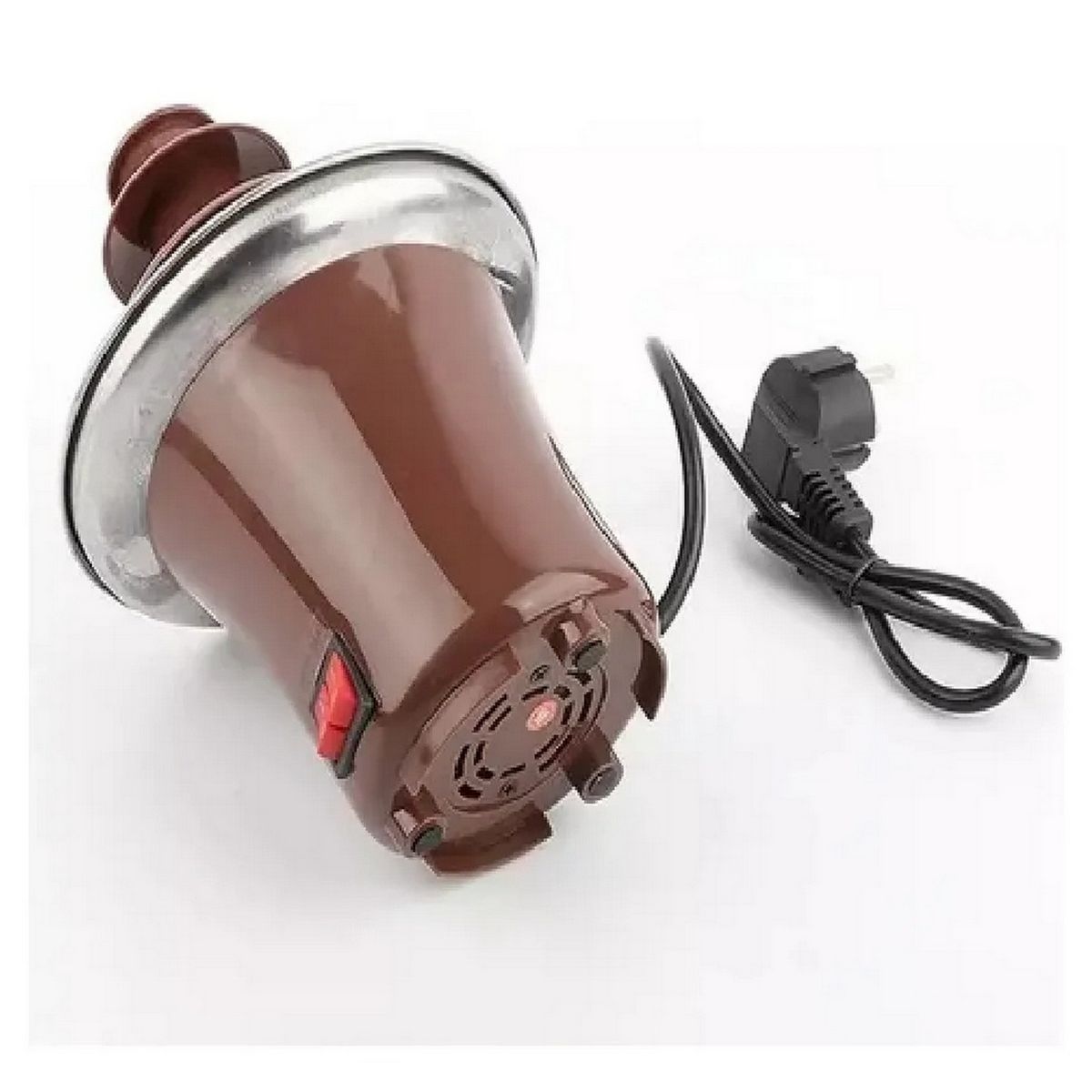 GENERICO - Fuente Chocolate 3 Niveles Fondue Fountain Color Marrón 110v