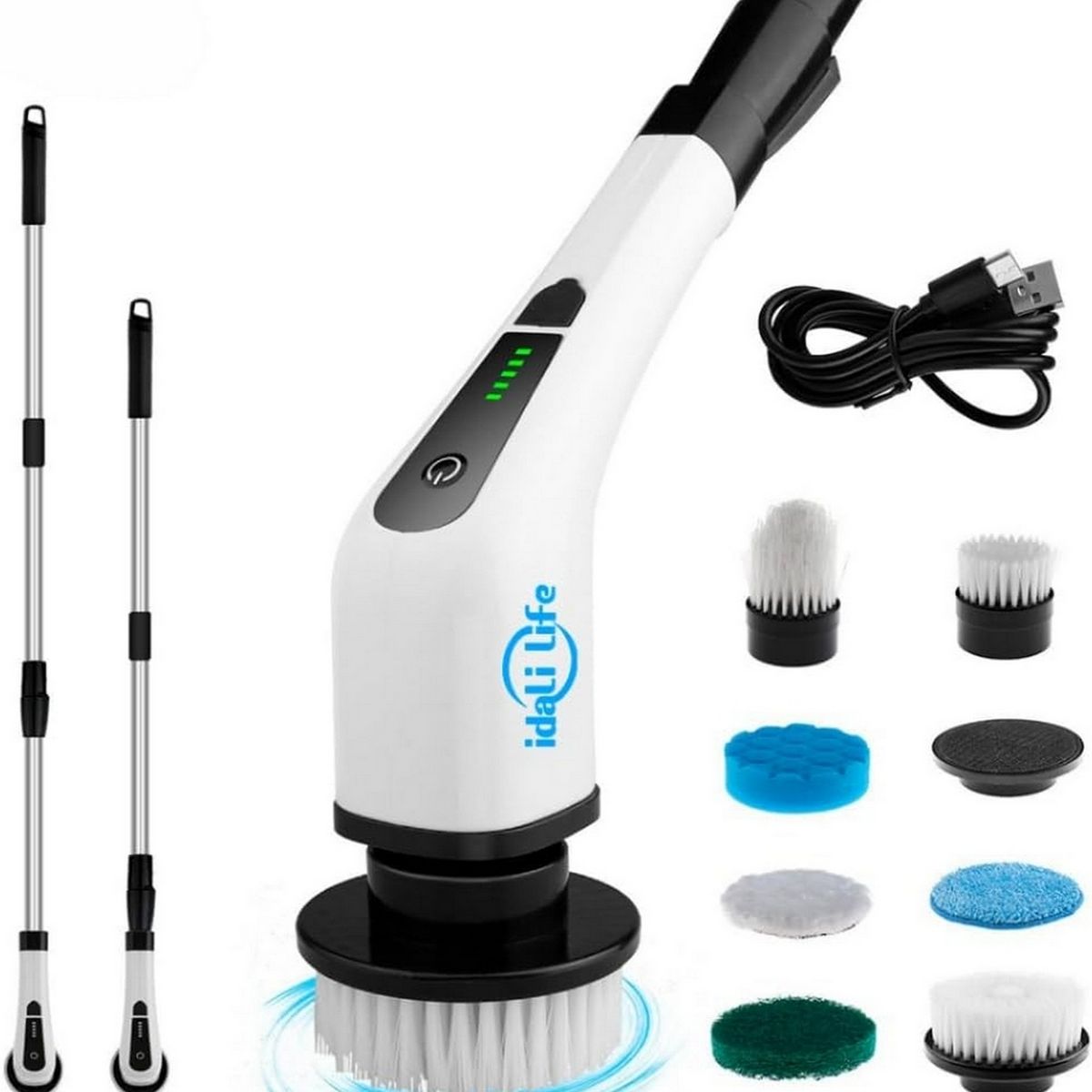 GENERICO - Cepillo 9 En 1 Limpieza Rapidas